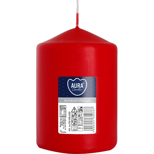 Svíčka válec SW70/100-030 a1 red