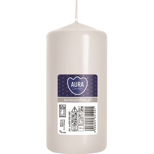 Svíčka válec SW50/100-090 a1 white