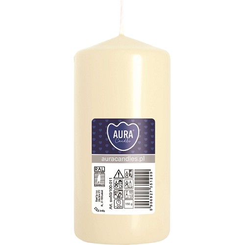 Svíčka válec SW50/100-011 a1 ivory