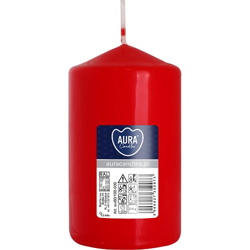 Svíčka válec SW60/100-030 a1 red
