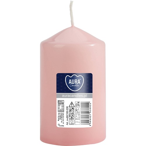 Svíčka válec SW60/100-038 a1 pink