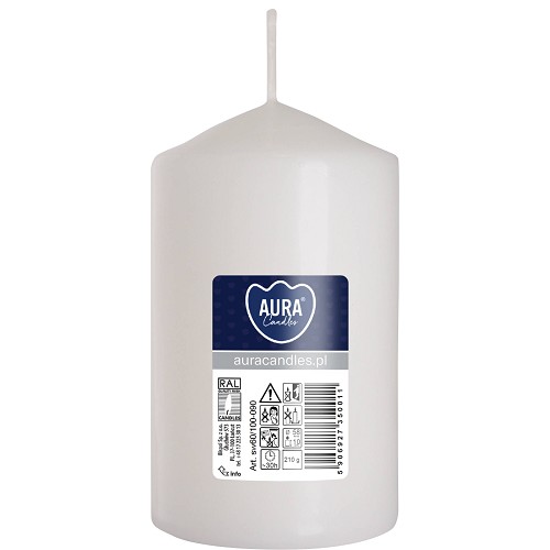 Svíčka válec SW60/100-090 a1 white