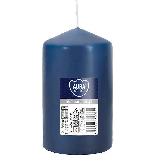 Svíčka válec SW60/100-056 a1 dark blue