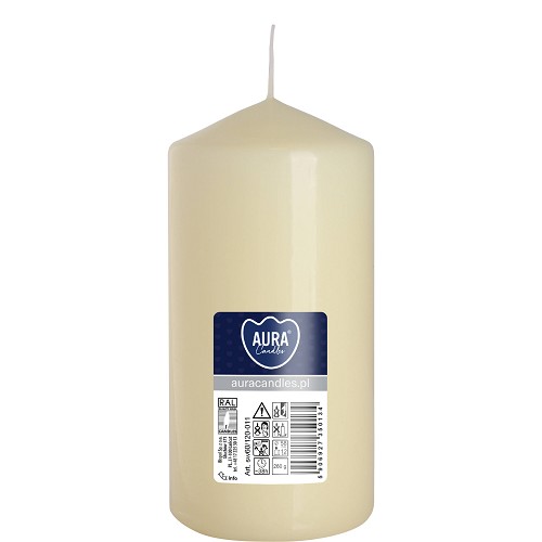 Svíčka válec SW60/120-011 a1 ivory