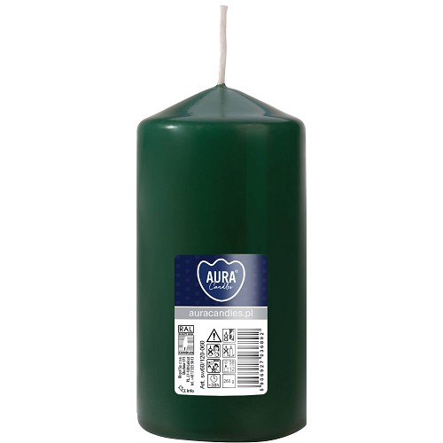 Svíčka válec SW60/120-060 a1 green