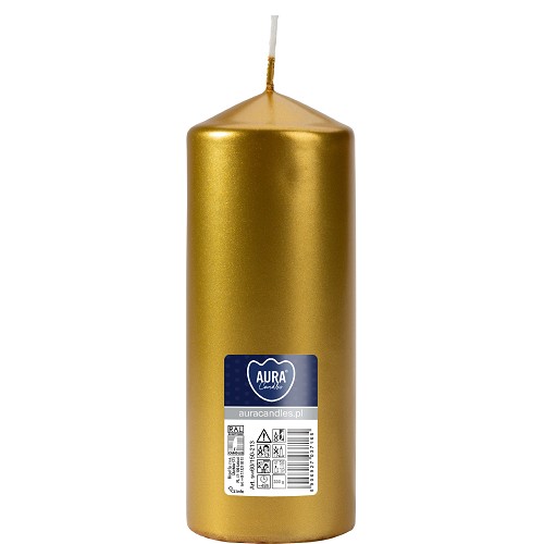 Svíčka válec SW60/150-213 gold metalic