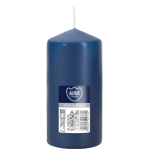 Svíčka válec SW60/120-056 a1 dark blue