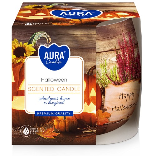 Svíčka ve skle aroma - SN71S-466 Halloween