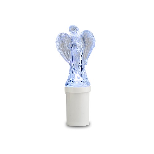 LED svíčka S5 Anděl modrý (393)