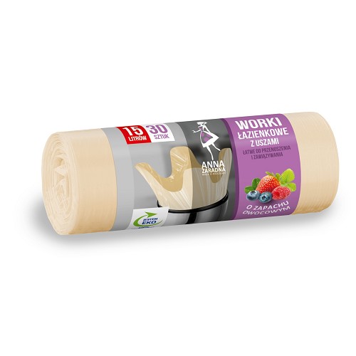 AZ Pytle na odpadky s ušima - ovocná vůně 15L 30ks