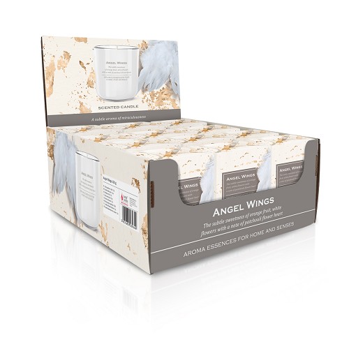 Svíčka ve skle 150 g - ANGEL WINGS