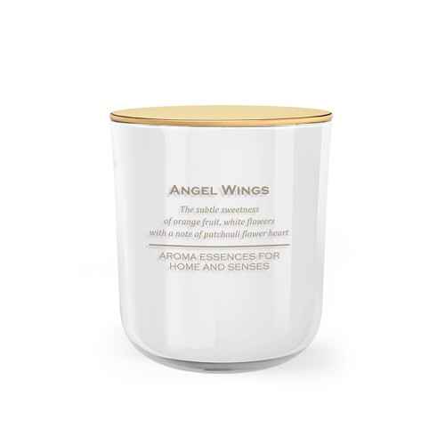 Svíčka ve skle s víčkem 150 g - ANGEL WINGS