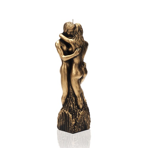 Milenci Figurka 250mm zlatá