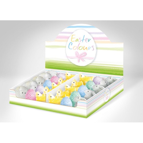 Easter Colours Figurka 50 mm (displej 30ks) mix