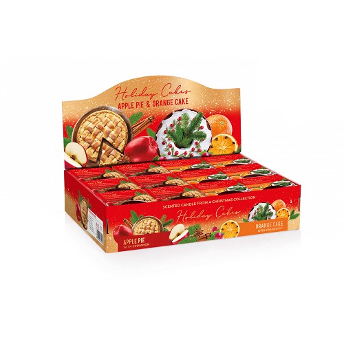 Svíčka ve skle 115 g - HOLIDAY CAKES