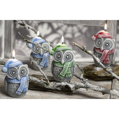 Winter Owl Figurka 100 mix