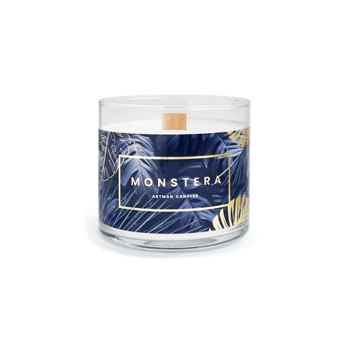 MONSTERA small glass blue