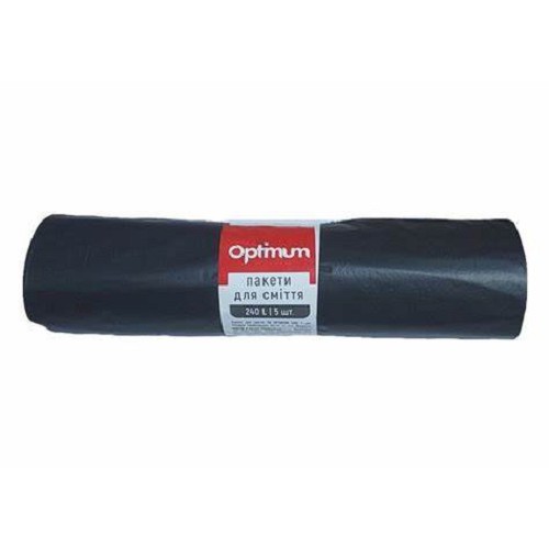 Pytle na odpad OPTIMUM černé 240l 5ks