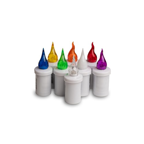 LED svíčka S5 mix 8 barev (609)
