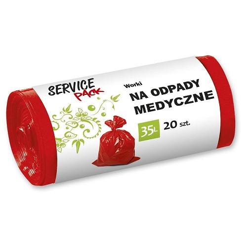 SP Pytle na zdravotnický odpad LDPE 35L 20ks