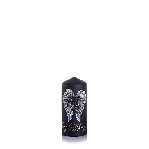 Angel Wings Válec 60x130 černá matná + zlatá