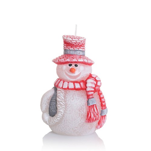Sněhulák Figurka 125 bílo - červená