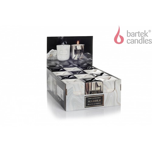 Svíčka ve skle 150 g - MARBLE