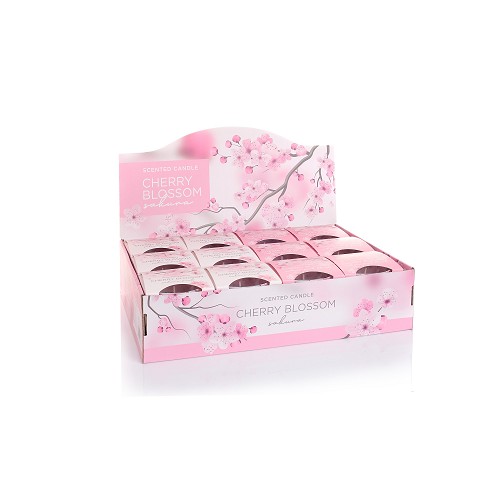 Svíčka ve skle 115 g - CHERRY BLOSSOM