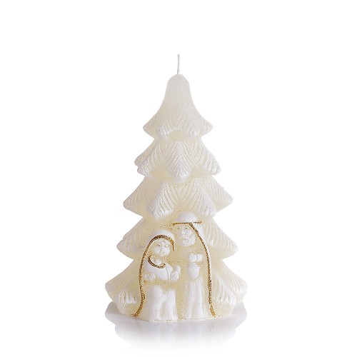 Holy Christmas Tree Stromeček 80x150 ecru