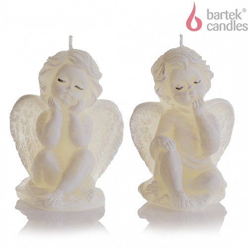 Christmas Angel Figurka 90 ecru