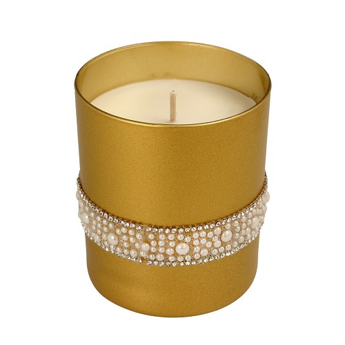 CRYSTAL OPAL GLASS gold