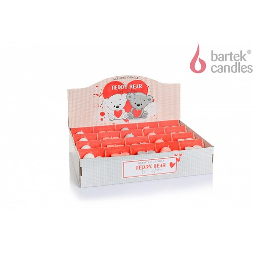 Hearts Teddy Bear box mix (srdíčko 70, figurka 70)