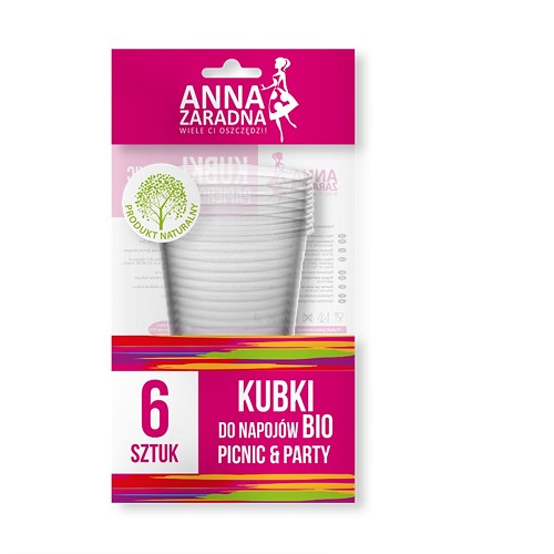 AZ BIO kelímky 200ml 6ks