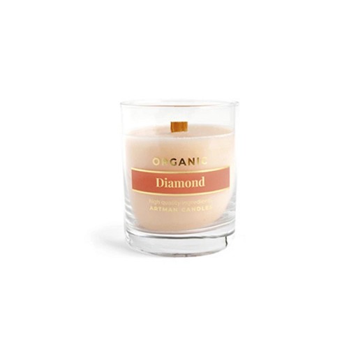 Organic DIAMOND (pear&white flowers)