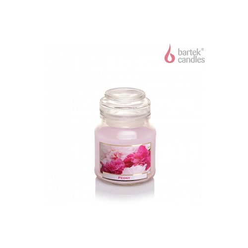 Svíčka ve skle 130 g labelled - Peony