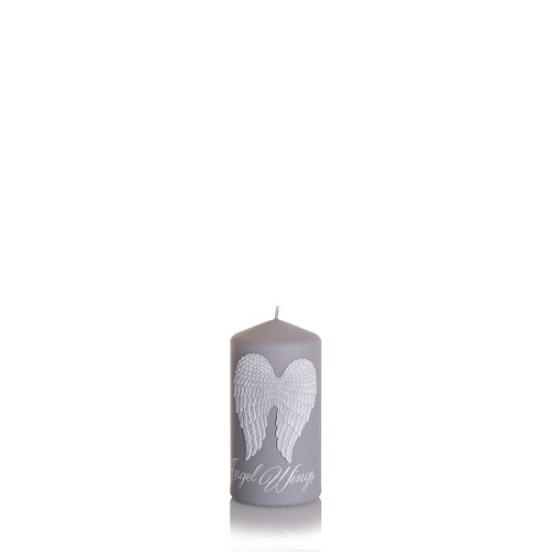 Angel Wings Válec 60x130 šedý samet