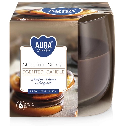 Svíčka ve skle aroma - SN71-340 Chocolate-orange