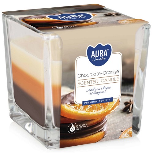 Svíčka ve skle aroma SNK80-340 Chocolate-orange