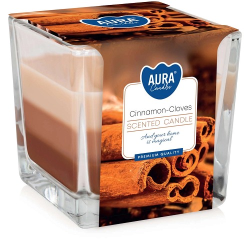 Svíčka ve skle aroma SNK80-374 Cinnamon - Cloves