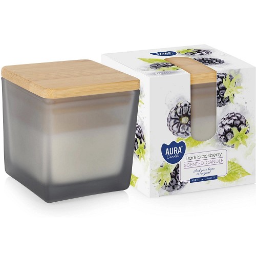 Svíčka ve skle aroma SNK80md-377 Dark Blackberry
