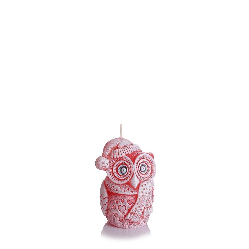 Winter Owl NEW Figurka 100 červená