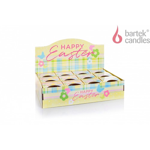 Svíčka ve skle 115 g - HAPPY EASTER