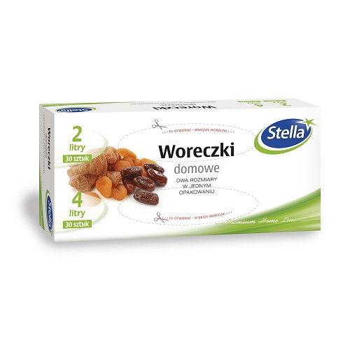 ST Sáčky pro domácnost 2L x 30ks a  4L x 30ks box