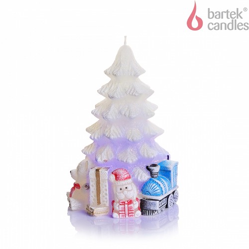 Xmas with gifts dioda 95x150 mm bílý