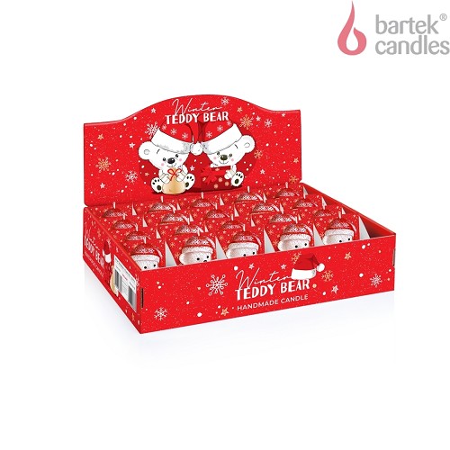 Winter Teddy bear 75 mm box